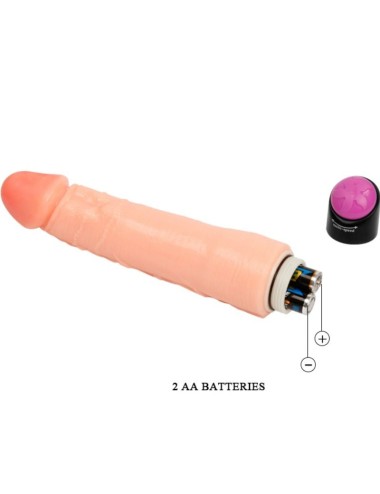 BAILE - VIBRADOR REALISTA FLEXÍVEL 25 CM