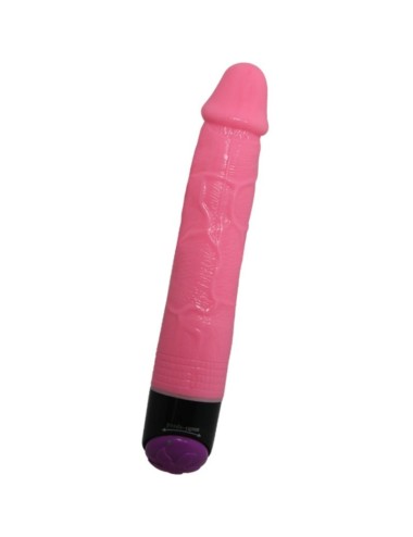 BAILE - VIBRADOR SEXO REALISTA COLORIDO ROSA 23 CM