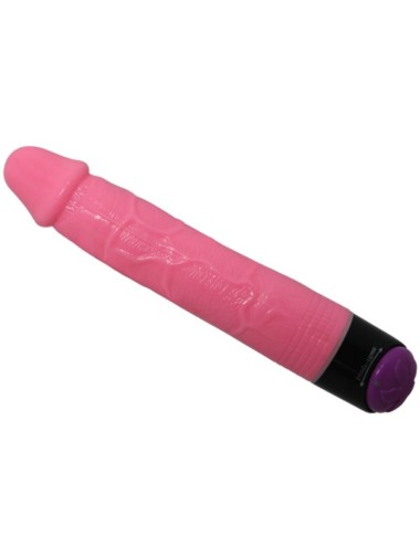 BAILE - VIBRADOR SEXO REALISTA COLORIDO ROSA 23 CM