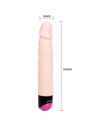 BAILE - VIBRAO E ROTAO SEXUAL COLORIDA 24 CM