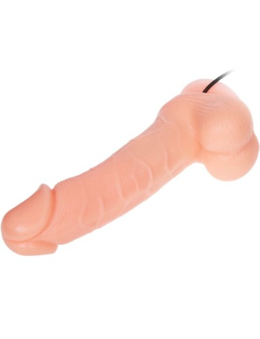 BAILE - VIBRAO E ROTAO DILDO DONG REALISTA 20 CM