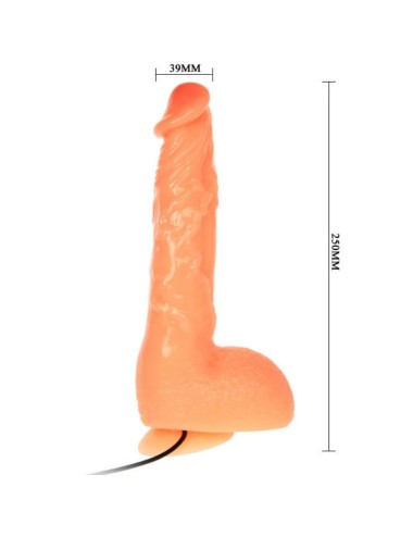 BAILE - DILDO DE VIBRAO DE PÊNIS COM SENSAO REALÍSTICA DE VIBRAO