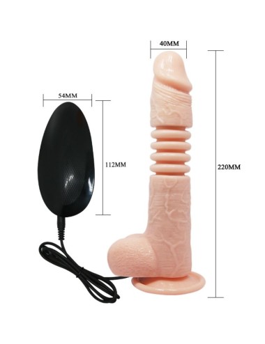 BAILE - VIBRADOR MULTIFUNO THUNDER UP
