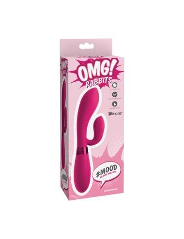 OMG - MOOD SILICONE VIBRATOR PINK