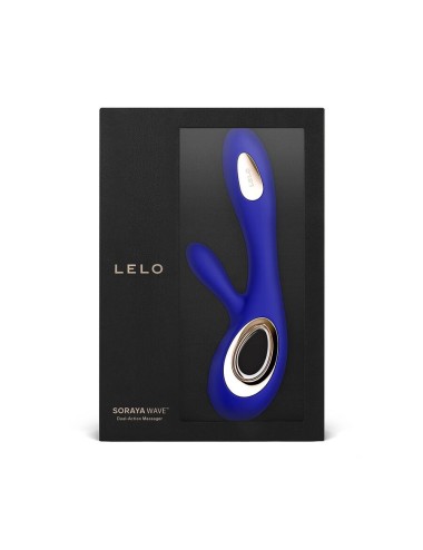 LELO - SORAYA WAVE VIBRADOR COELHO MEIA NOITE AZUL