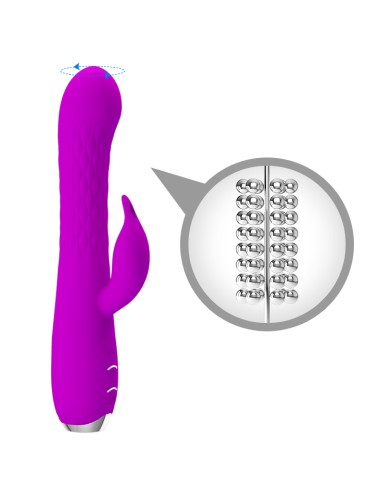 PRETTY LOVE - VIBRADOR OVE MOLLY COM ROTAO RECARREGVEL