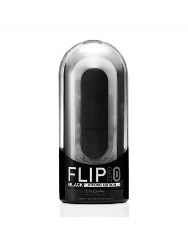 TENGA - MASTURBADOR MASCULINO FLIP ZERO PRETO