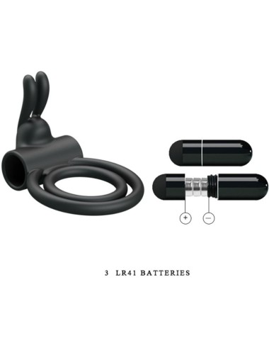 PRETTY LOVE - ANEL VIBRADOR DE SILICONE OSMOND