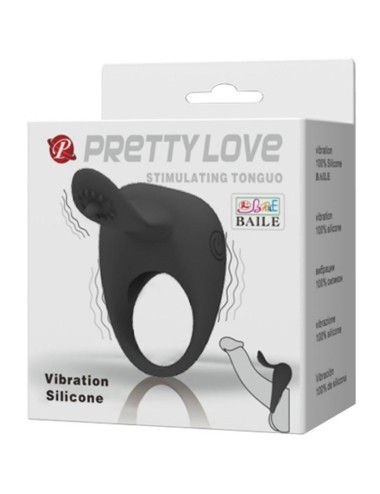 PRETTY LOVE - ANEL VIBRADOR COM LÍNGUA