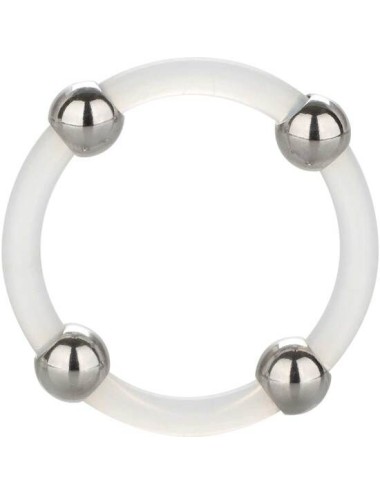 CALEXOTICS - ANEL DE SILICONE COM FRESAS DE AO L