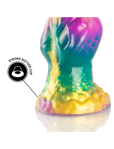 EPIC - IRIS DILDO COM TESTÍCULOS DE PRAZER ARCO-ÍRIS