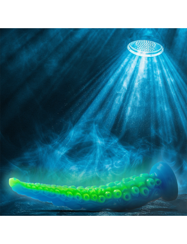 EPIC - SCYLLA FLUORESCENTE TENTCULO FINO DILDO TAMANHO PEQUENO