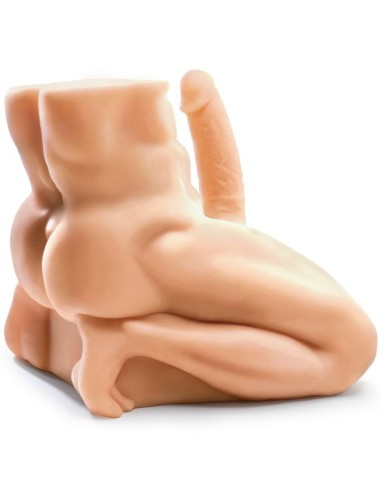 EXTREME TOYZ - PIPEDREAMS BUSTO TORSO COM PÊNIS FODA-ME HOMEM BOBO!