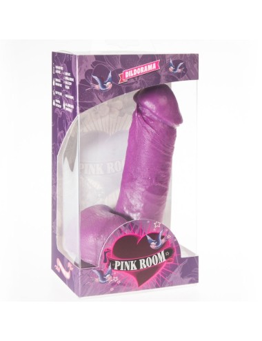PINK ROOM - NAO DILDO REALISTA ROXO 16 CM