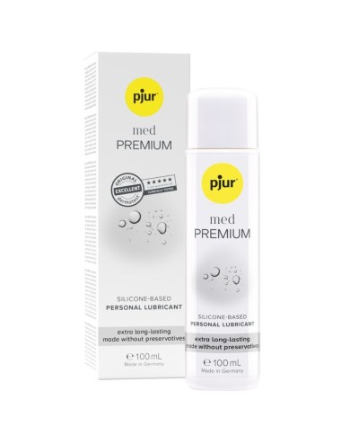 PJUR - LUBRIFICANTE DE SILICONE PREMIUM MED 100 ML