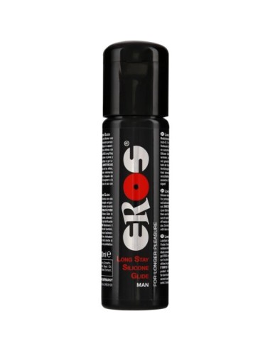 EROS - LUBRIFICANTE DE SILICONE DE LONGA DURAO PARA HOMENS 100 ML