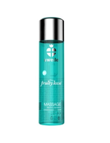 SWEDE - ÓLEO DE MASSAGEM DE EFEITO AQUECENTE FRUTO DE GROSELHA PRETA E LIMÃO 60 ML