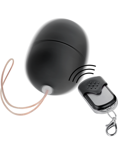 ONLINE - OVO VIBRANTE COM CONTROLE REMOTO S PRETO