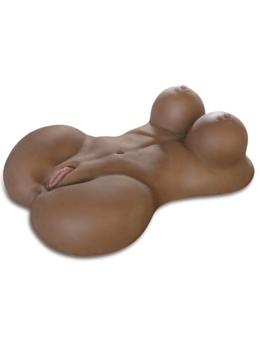 EXTREME TOYZ - FODA-ME BOBO 2 TORSO FEMININO PRETO EXTRA REAL