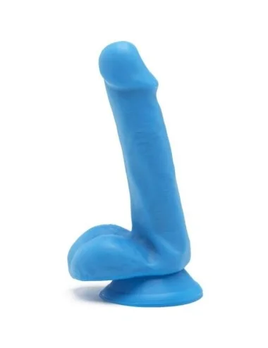 GET REAL - HAPPY DICKS DILDO 12 CM BOLAS AZUIS