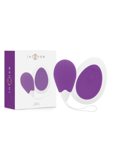 INTENSE - OVO VIBRANTE DE CONTROLE REMOTO JAN LILAC