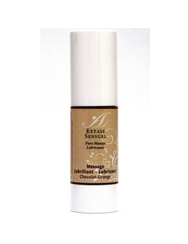 EXTASE SENSUAL - LUBRIFICANTE CHOCOLATE E LARANJA 30 ML