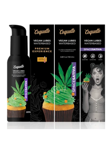 COQUETTE CHIC DESIRE - LUBRIFICANTE PREMIUM EXPERIENCE VEGAN SPACE SATIVA 100 ML