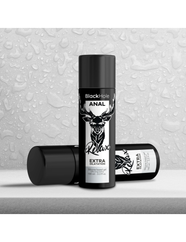 BLACK HOLE - GEL BASE DE SILICONE DILATAÇÃO ANAL 100 ML