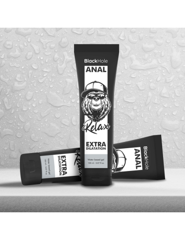 BLACK HOLE - GEL BASE DE ÁGUA DILATAÇÃO ANAL 150 ML