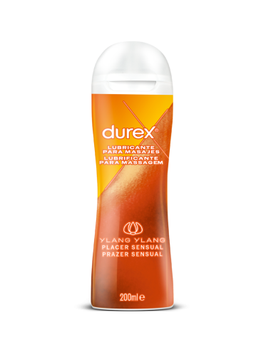 DUREX - MASSAGEM SENSUAL 2 EM 1 YLANG YLANG 200 ML