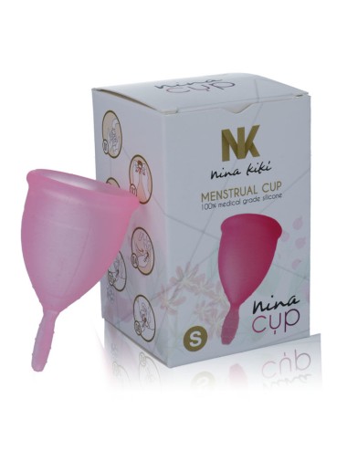 NINA KIKÍ - COPO MENSTRUAL ROSA - TAMANHO S