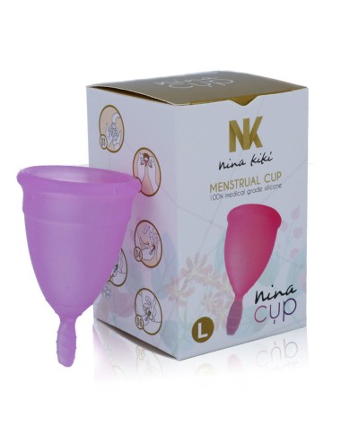 NINA KIKÍ - COPO MENSTRUAL ROXO - TAMANHO L