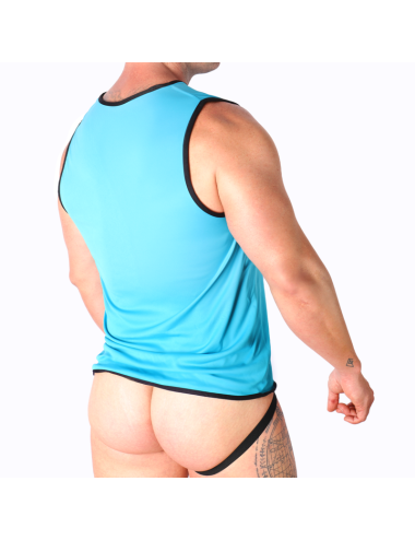 MACHO - T-SHIRT AZUL S/M