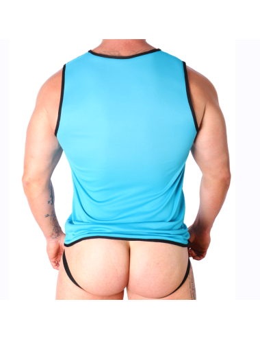 MACHO - T-SHIRT AZUL L/XL