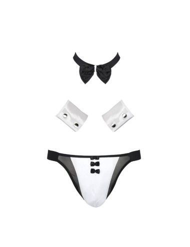 PASSION - 036 SLIP ALFROJO PRETO L/XL