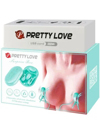 PRETTY LOVE - CAIXA SURPRESA AZUL PINA DE ESTIMULAO ELECTRO