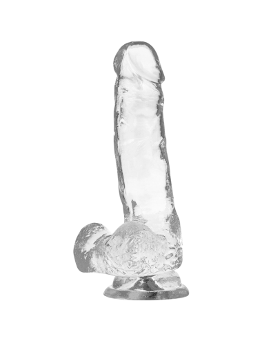 X RAY - ARNÊS + DILDO TRANSPARENTE COM BOLAS 18.5 CM -O- 3.8 CM