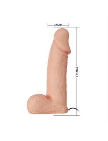 BAILE - ARNÊS DE ULTRA APAIXONADO 19.4 CM NATURAL