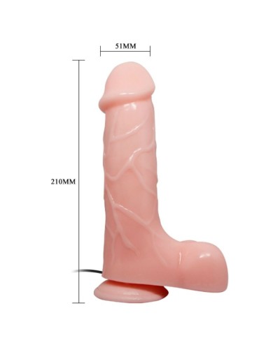 BAILE - VIBRADOR REALISTA NATURAL BARBARA 21 CM