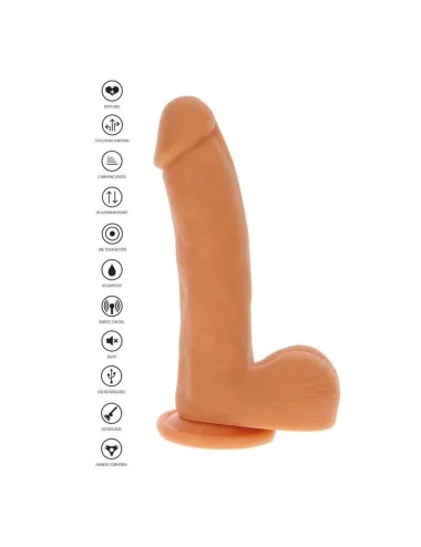GET REAL - PELE DE DILDO DE CONFIANA DE PULSO MAGNÉTICO