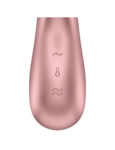 SATISFYER - VIBRADOR HOT LOVER ROSA & BEGE