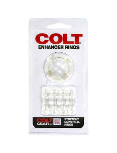 CALEXOTICS - ANÉIS COLT ENHANCER TRANSPARENTES