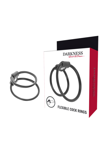 DARKNESS - ANÉIS DE PÉNIS DUO DE MELHORAO.