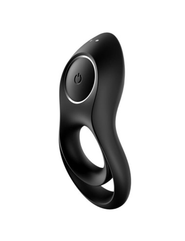 SATISFYER - VIBRADOR DE ANÉIS LENDRIO DUO PRETO