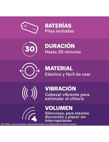 DUREX - ANEL PARA PÉNIS VIBRANTE INTENSO DIABLILLO