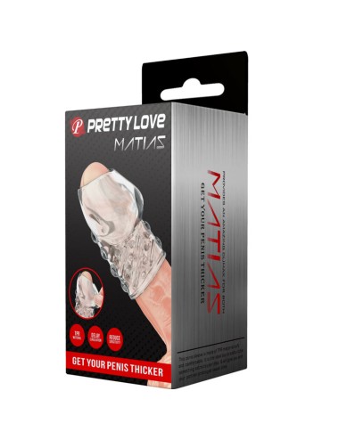 PRETTY LOVE - MATIAS PÊNIS TRANSPARENTE MAIS ESPESSO