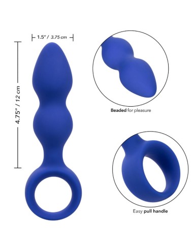 CALEXOTICS - ADMIRAL PLUG ANAL AVANADO AZUL