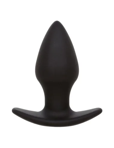 CALEXOTICS - ROCK BOTTOM PLUG ANAL PERFEITO 10 VIBRAÇÕES SILICONE PRETO
