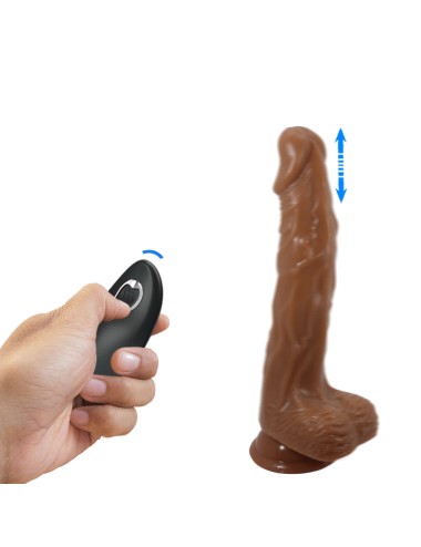 BAILE - BODACH VIBRADOR REALÍSTICO COM VENTOSA DE CONTROLE REMOTO