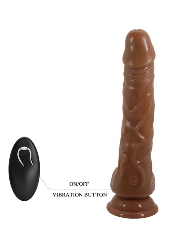 BAILE - BODACH VIBRADOR REALÍSTICO COM VENTOSA DE CONTROLE REMOTO